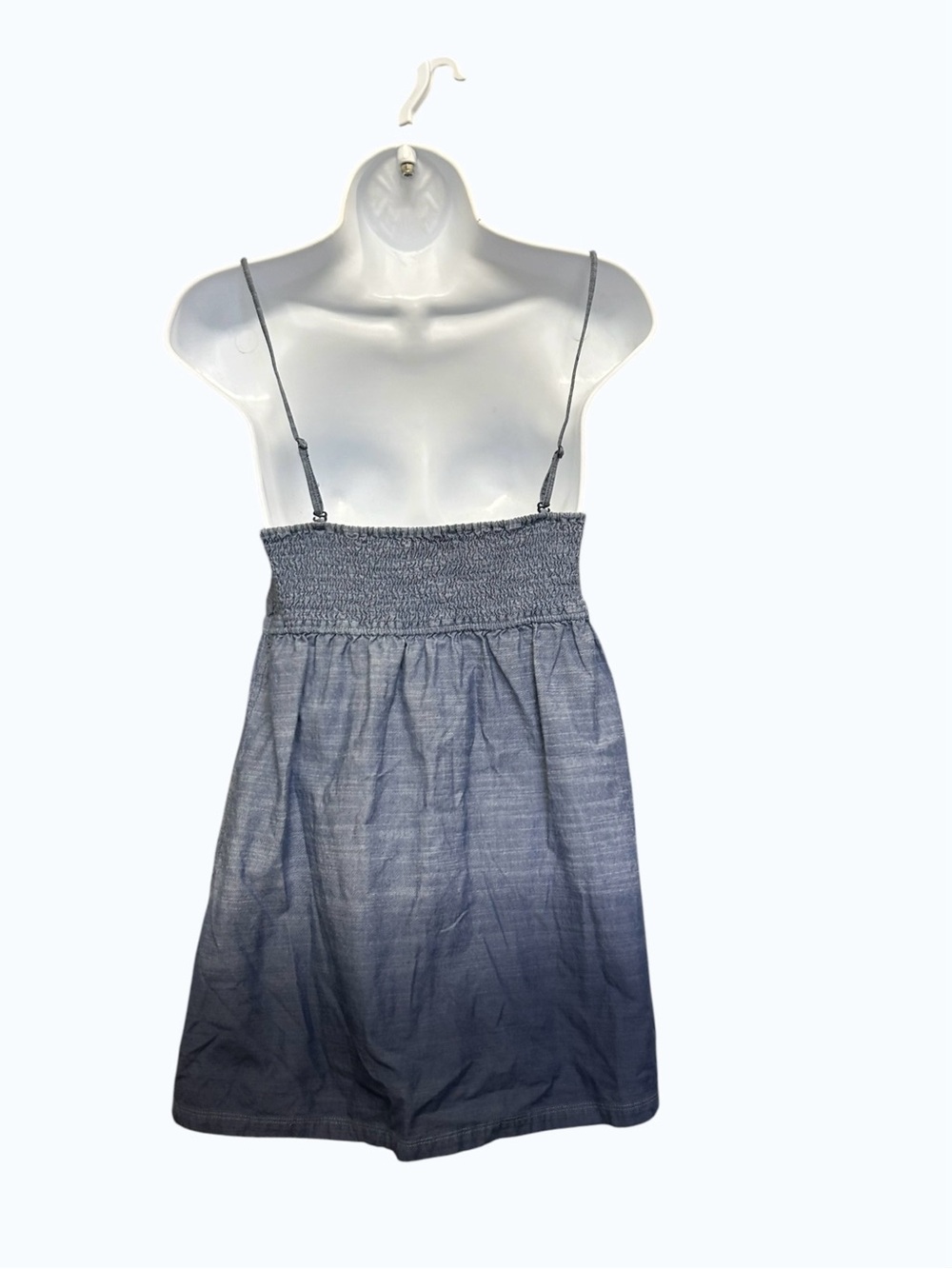 Silver Jeans Blue Chambray Milkmaid Cami Top - Size L - Picture 3 of 5